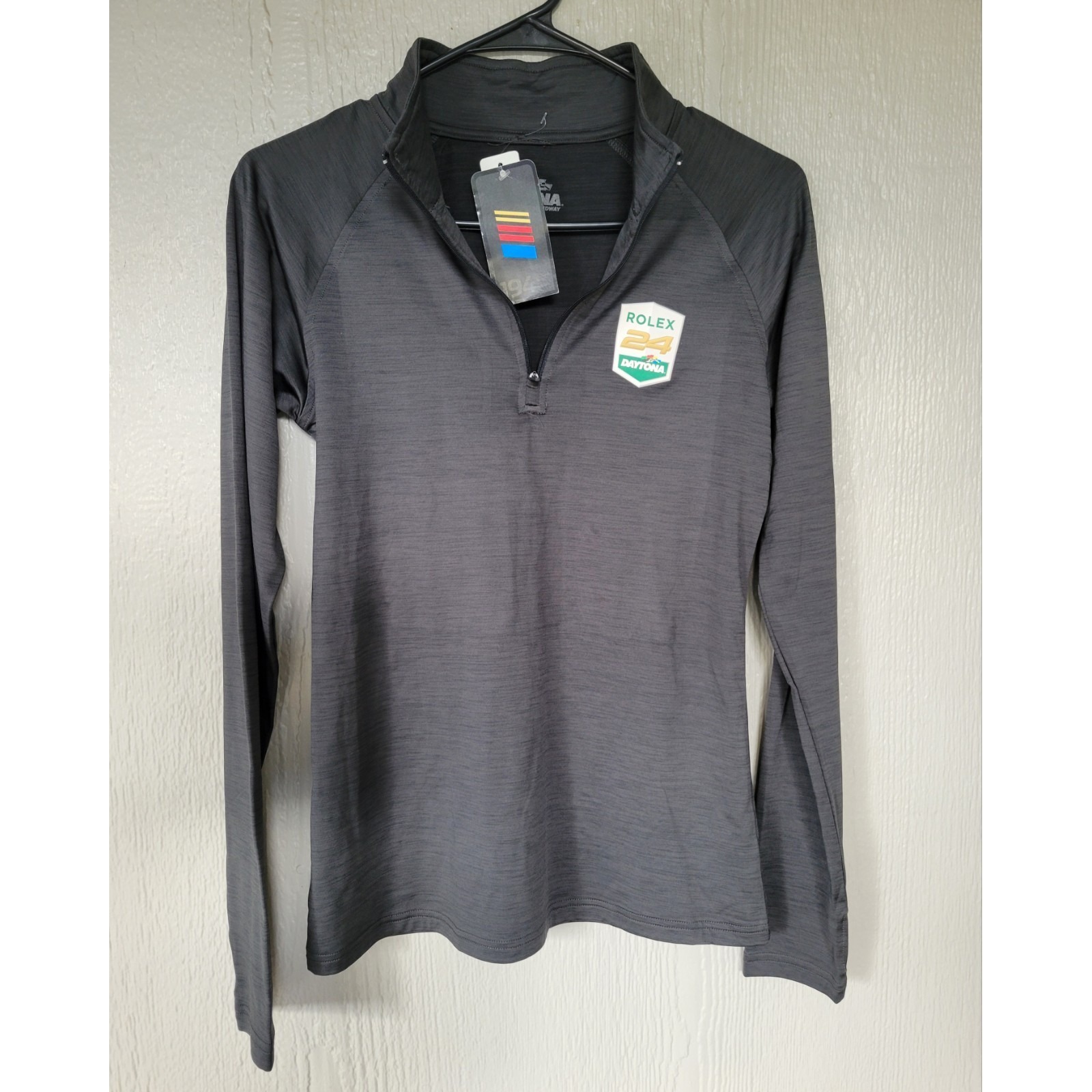 Rolex 24 At Daytona Womens 14 Zip Jacket In Carbon Grey Size ExtraSmall Rolex 24 At Daytona Womens 14 Zip Jacket In Carbon Grey Size ExtraSmall